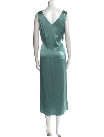 Reformation Silk Long Dress