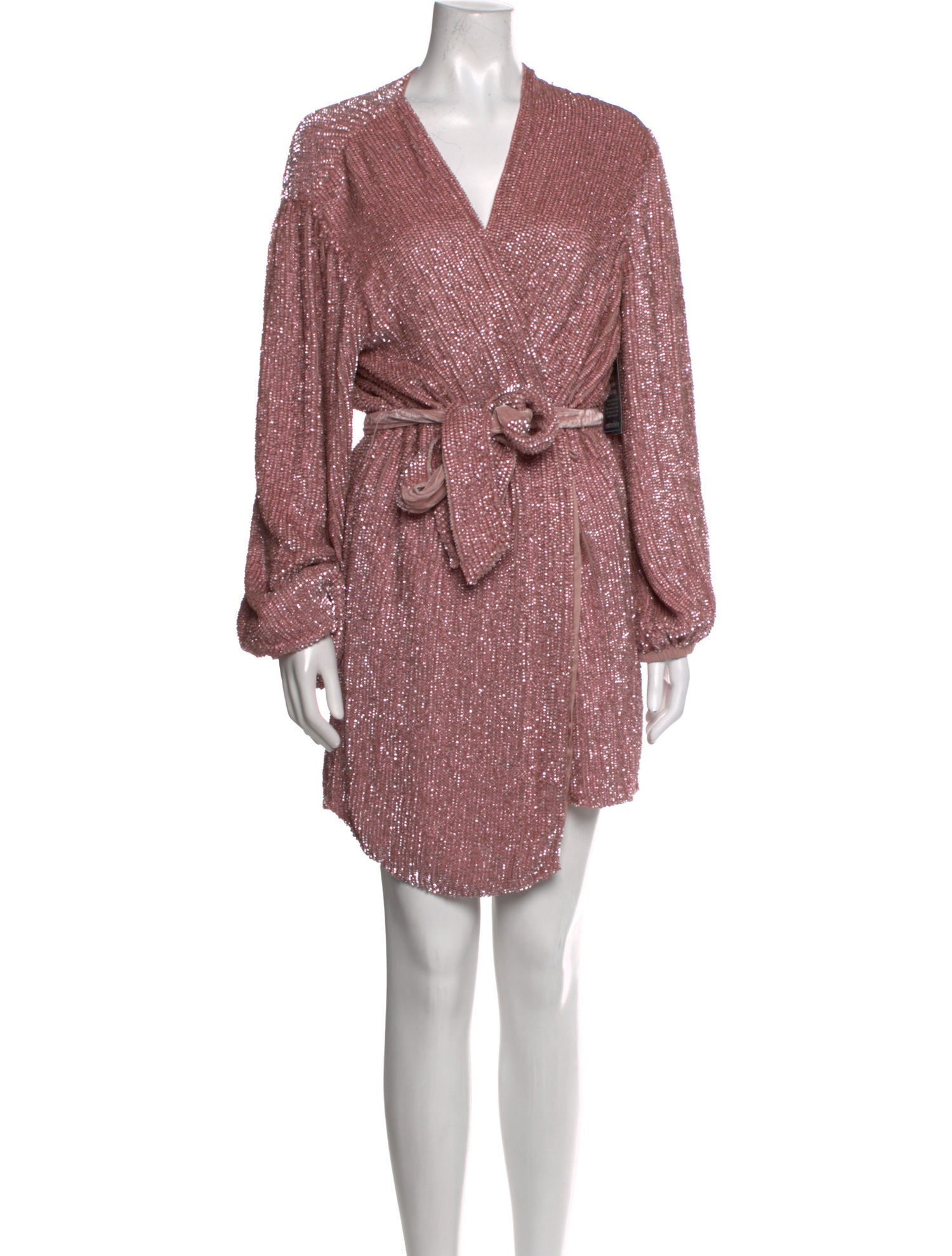 Reformation V-Neck Mini Dress