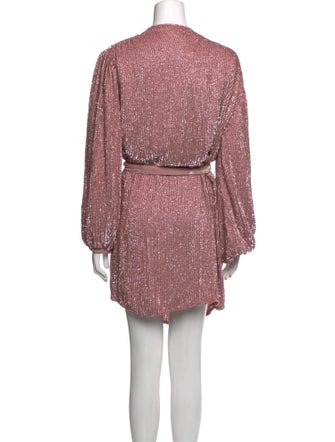 Reformation V-Neck Mini Dress