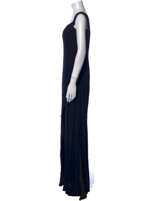 Reformation V-Neck Long Dress