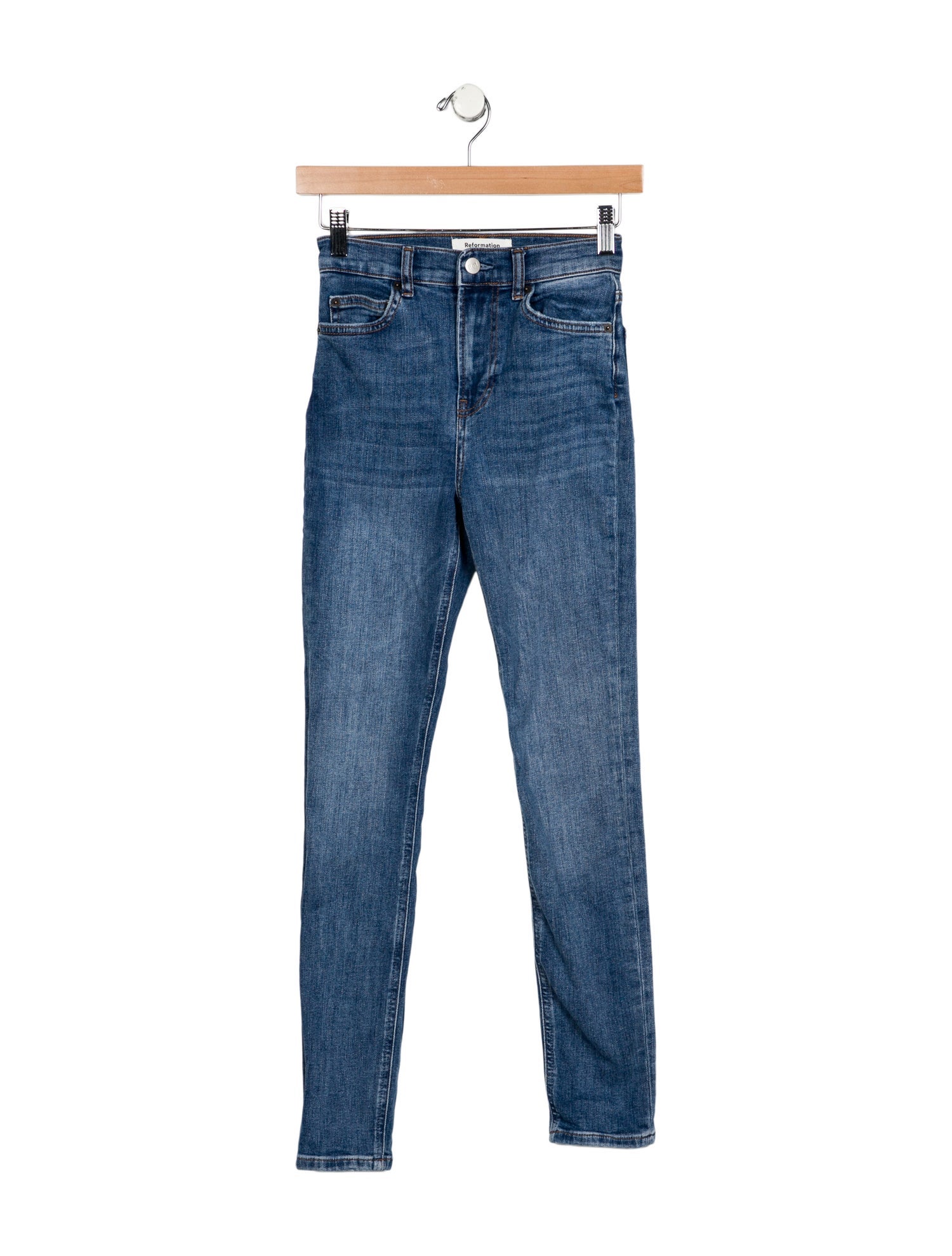 Reformation High-Rise Skinny Leg Jeans