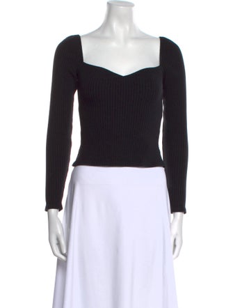 Reformation Square Neckline Sweater