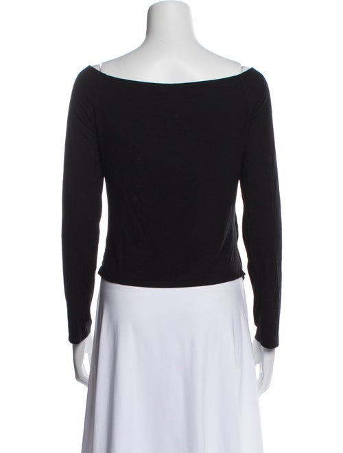 Reformation Cowl Neck Long Sleeve Top