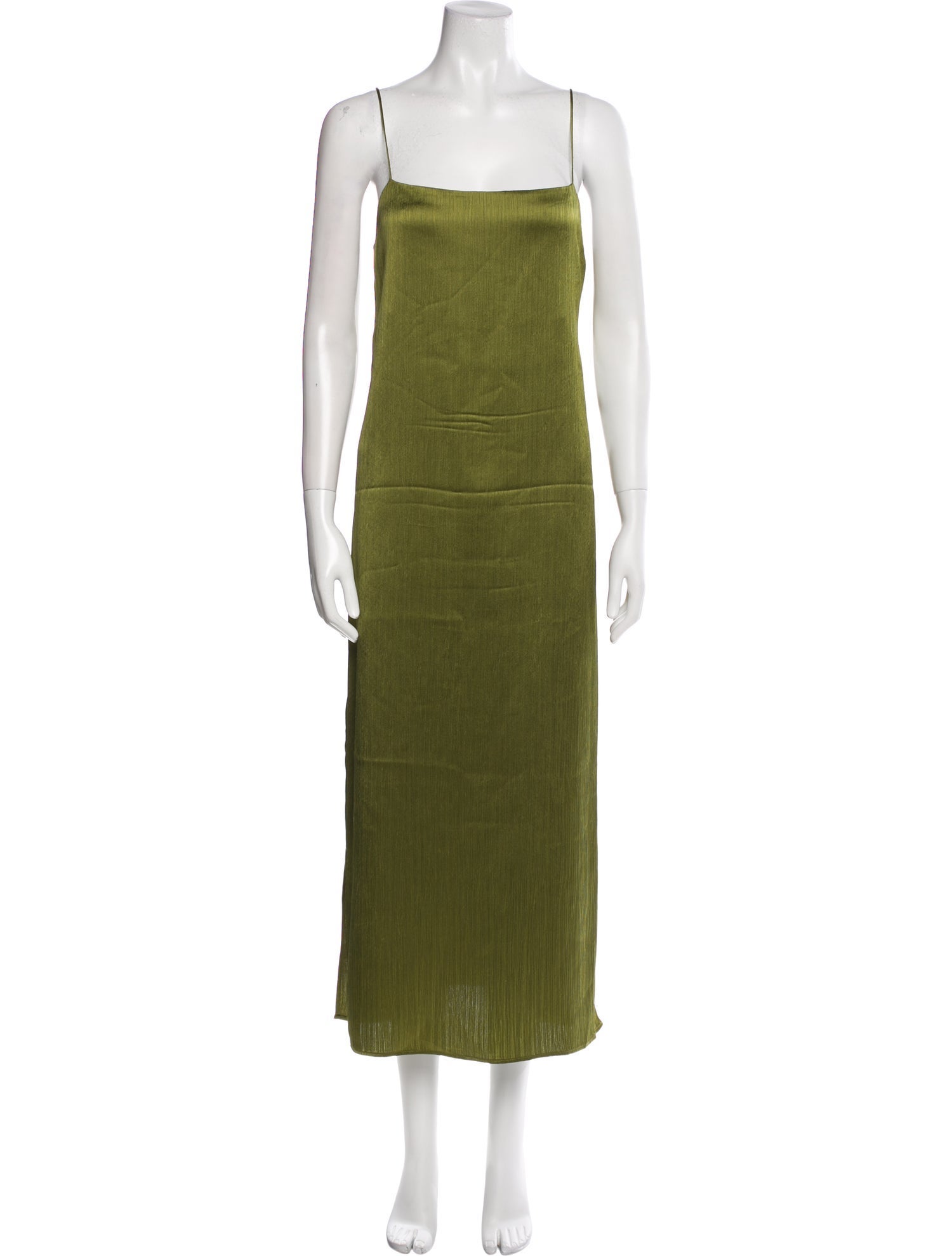 Reformation Square Neckline Long Dress