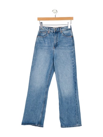 Reformation High-Rise Wide Leg Jeans