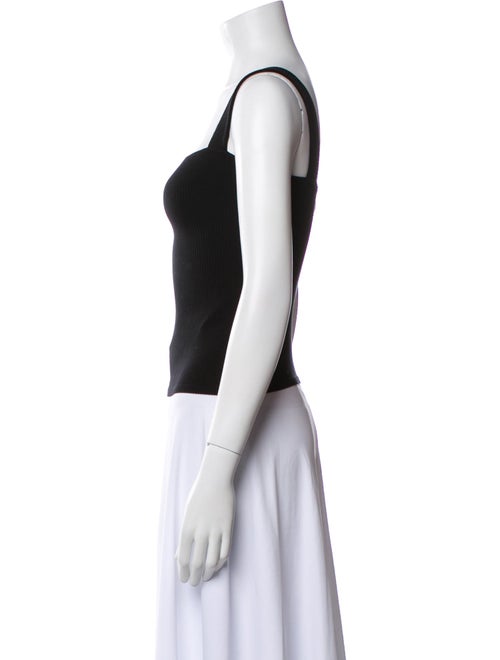 Reformation Square Neckline Sleeveless Crop Top