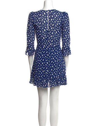 Reformation Printed Mini Dress