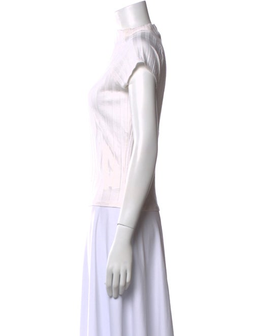 Reformation Mock Neck Short Sleeve Top