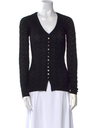 Reformation Merino Wool V-Neck Top