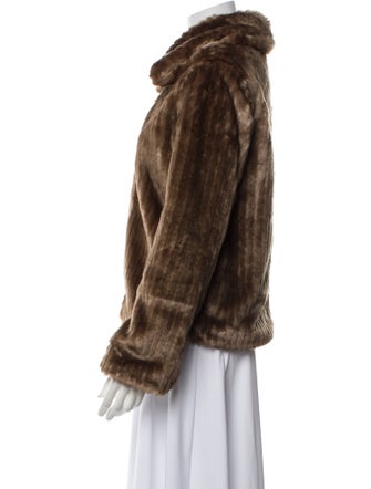 Reformation Faux Fur Jacket