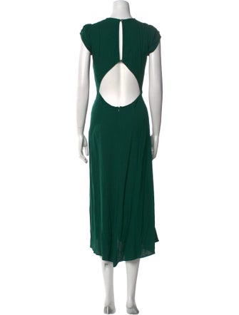 Reformation Crew Neck Long Dress