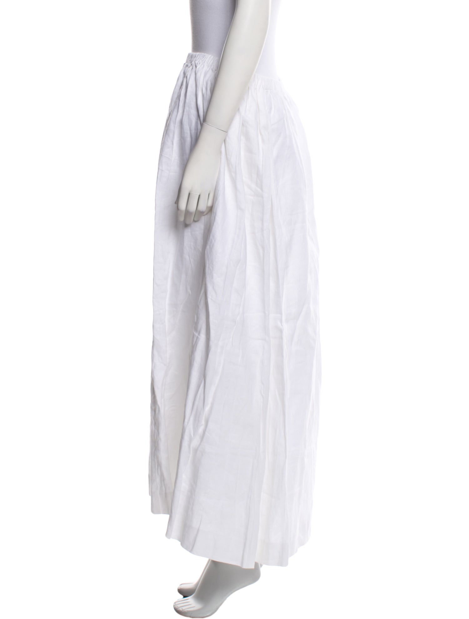 Reformation Linen Midi Length Skirt