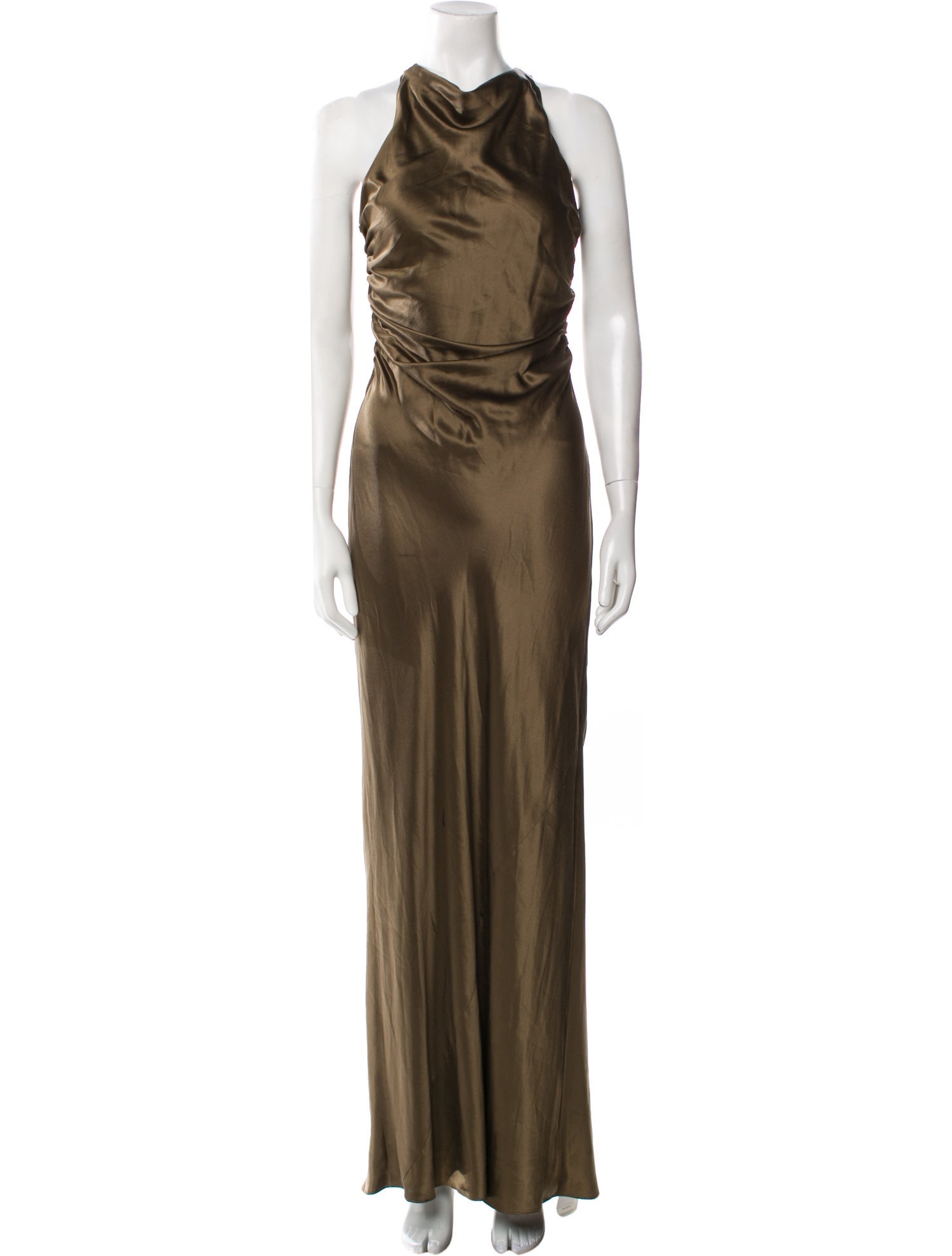 Reformation Silk Long Dress