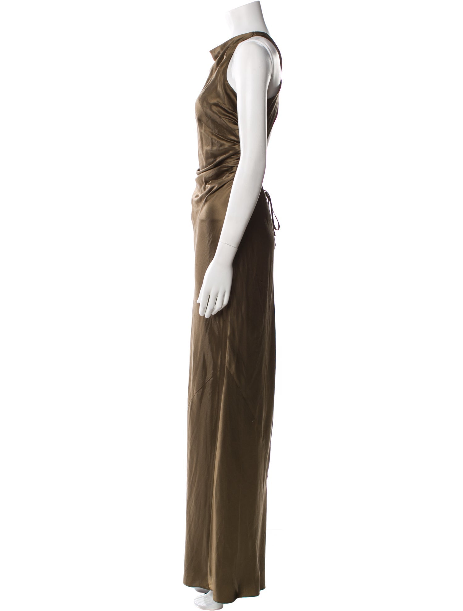 Reformation Silk Long Dress