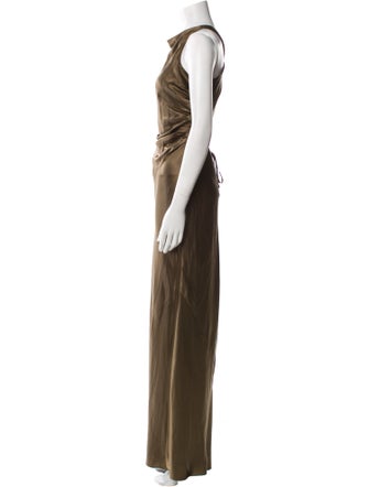 Reformation Silk Long Dress