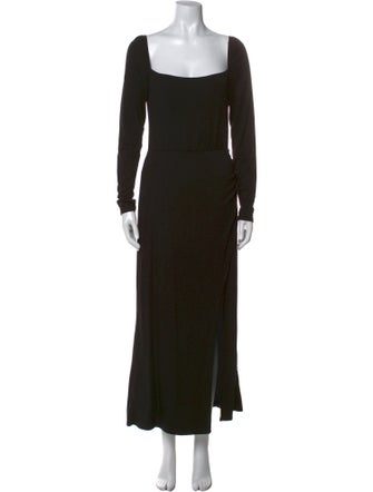 Reformation Square Neckline Long Dress