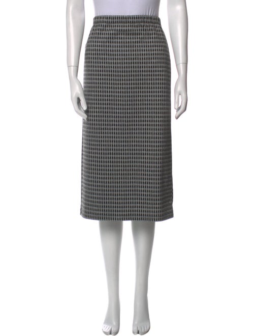 Reformation Plaid Print Knee-Length Skirt