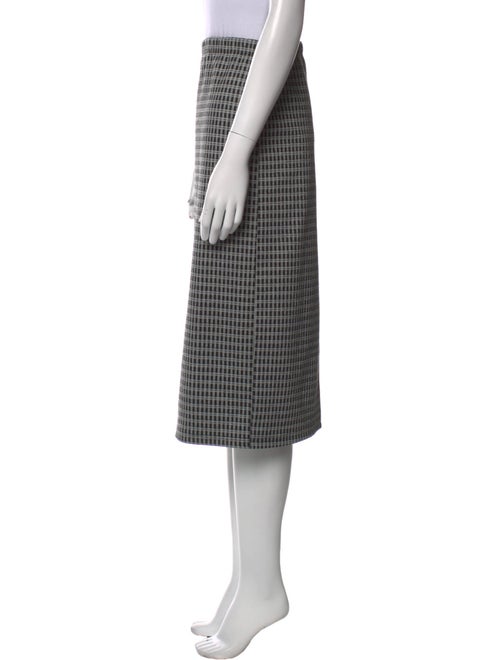 Reformation Plaid Print Knee-Length Skirt