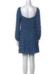Reformation Polka Dot Print Mini Dress