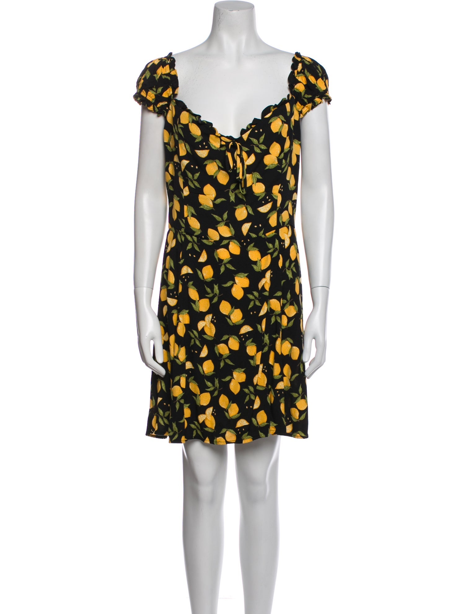 Reformation Printed Mini Dress