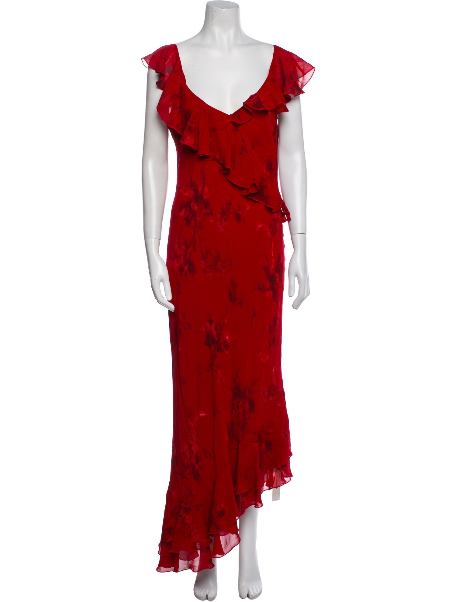 Reformation Floral Print Long Dress