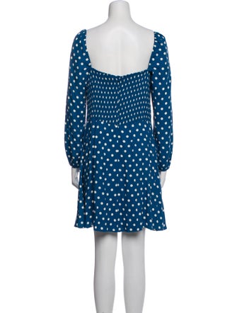 Reformation Polka Dot Print Mini Dress