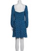 Reformation Polka Dot Print Mini Dress