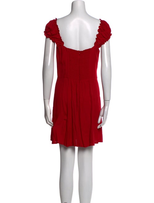 Reformation V-Neck Mini Dress