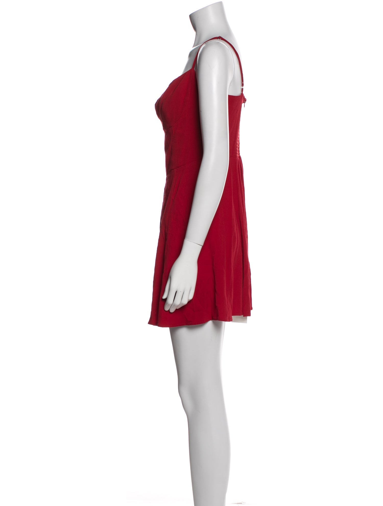 Reformation V-Neck Mini Dress