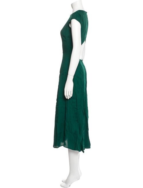 Reformation Crew Neck Long Dress