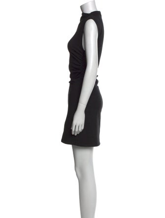 Reformation Mock Neck Mini Dress