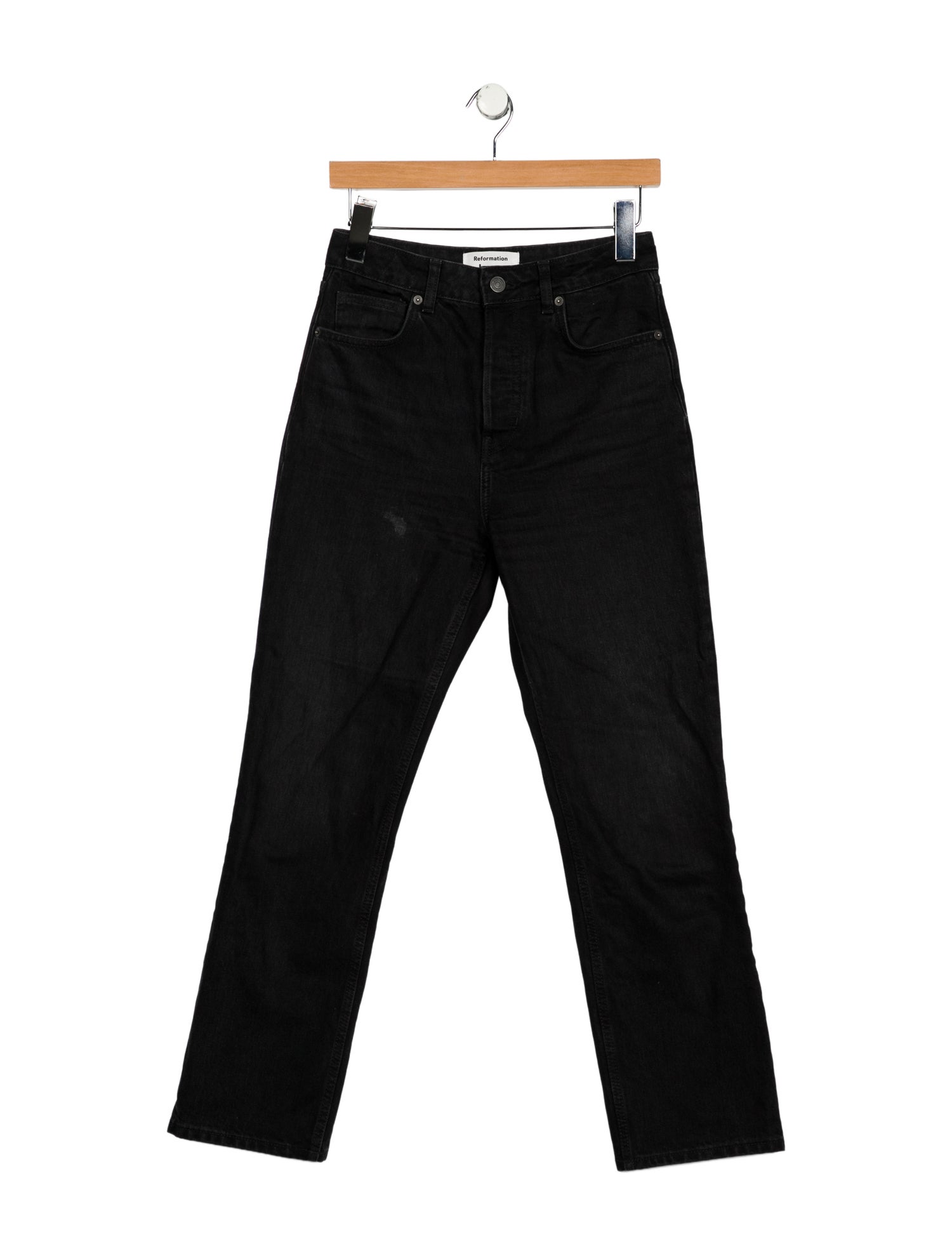 Reformation High-Rise Straight Leg Jeans