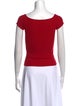 Reformation Scoop Neck Short Sleeve T-Shirt