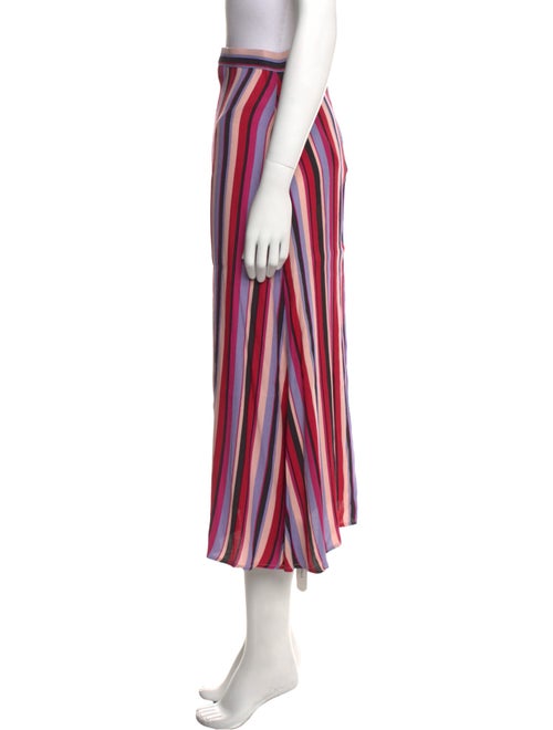 Reformation Striped Midi Length Skirt