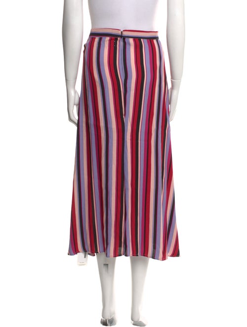 Reformation Striped Midi Length Skirt