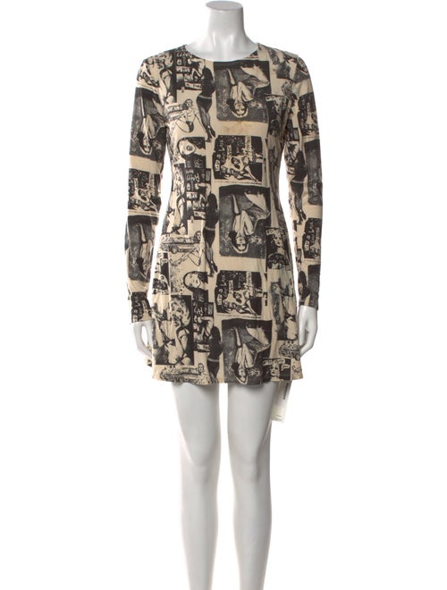 Reformation Printed Mini Dress
