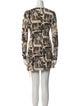 Reformation Printed Mini Dress