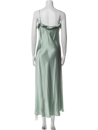 Reformation Silk Long Dress