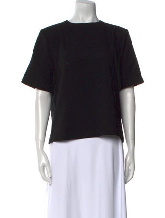 Reformation Scoop Neck Short Sleeve Top