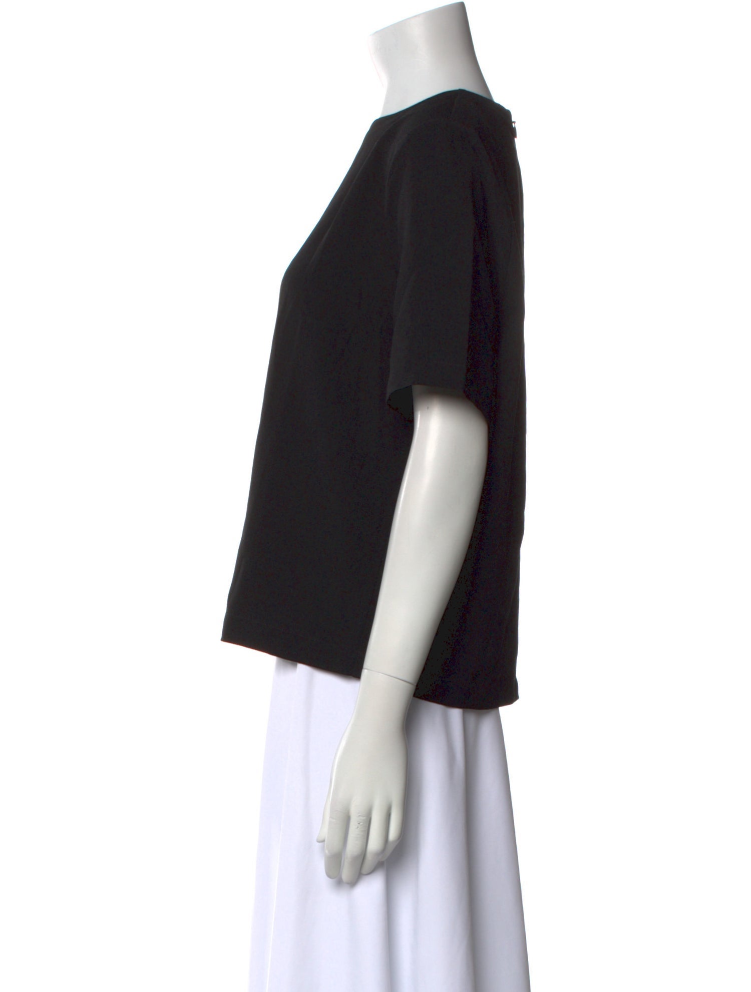 Reformation Scoop Neck Short Sleeve Top