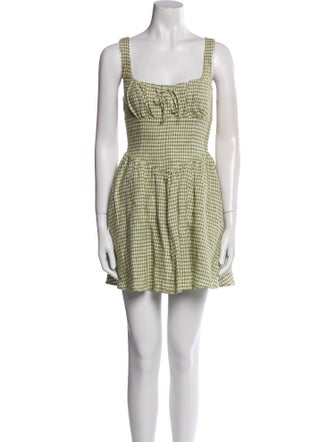 Reformation Linen Mini Dress