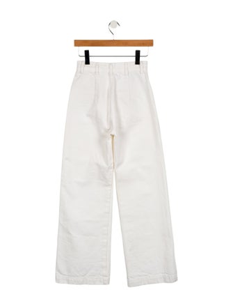 Reformation Mid-Rise Wide Leg Jeans