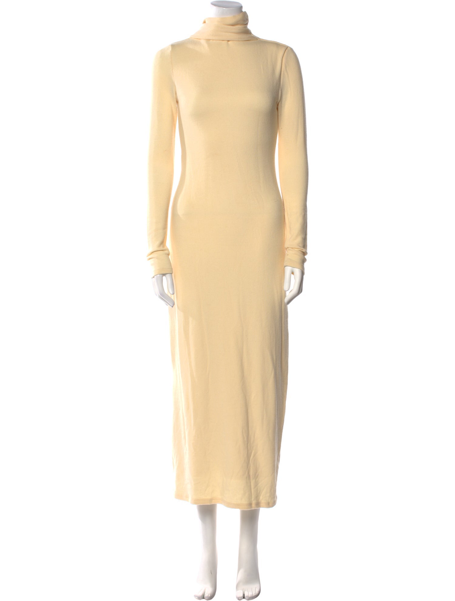 Reformation Turtleneck Long Dress