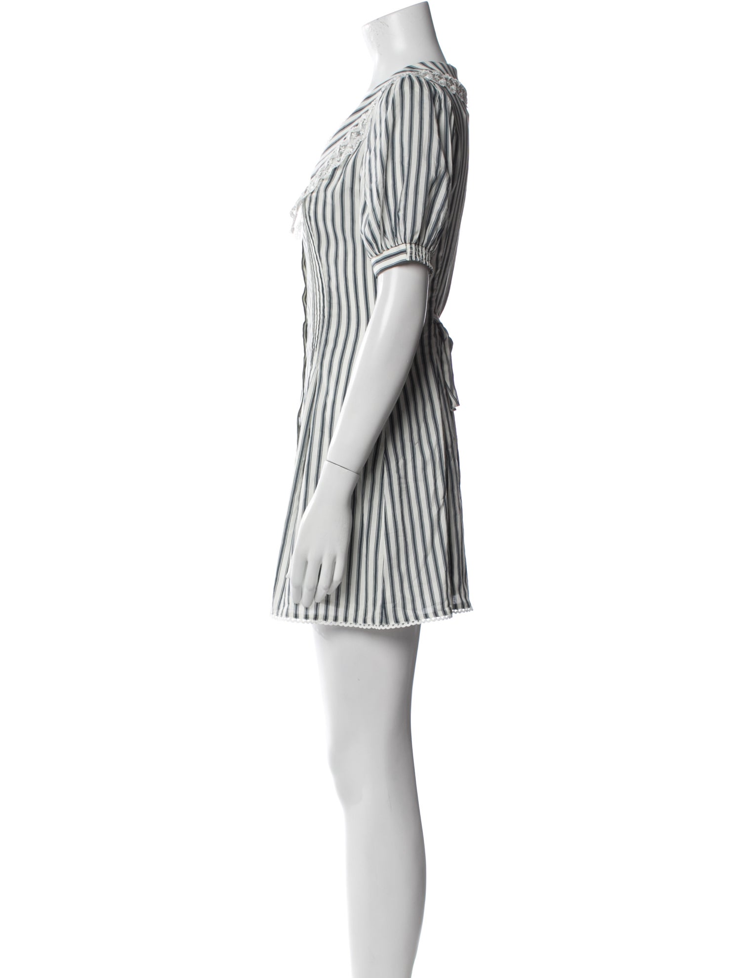 Reformation Striped Mini Dress