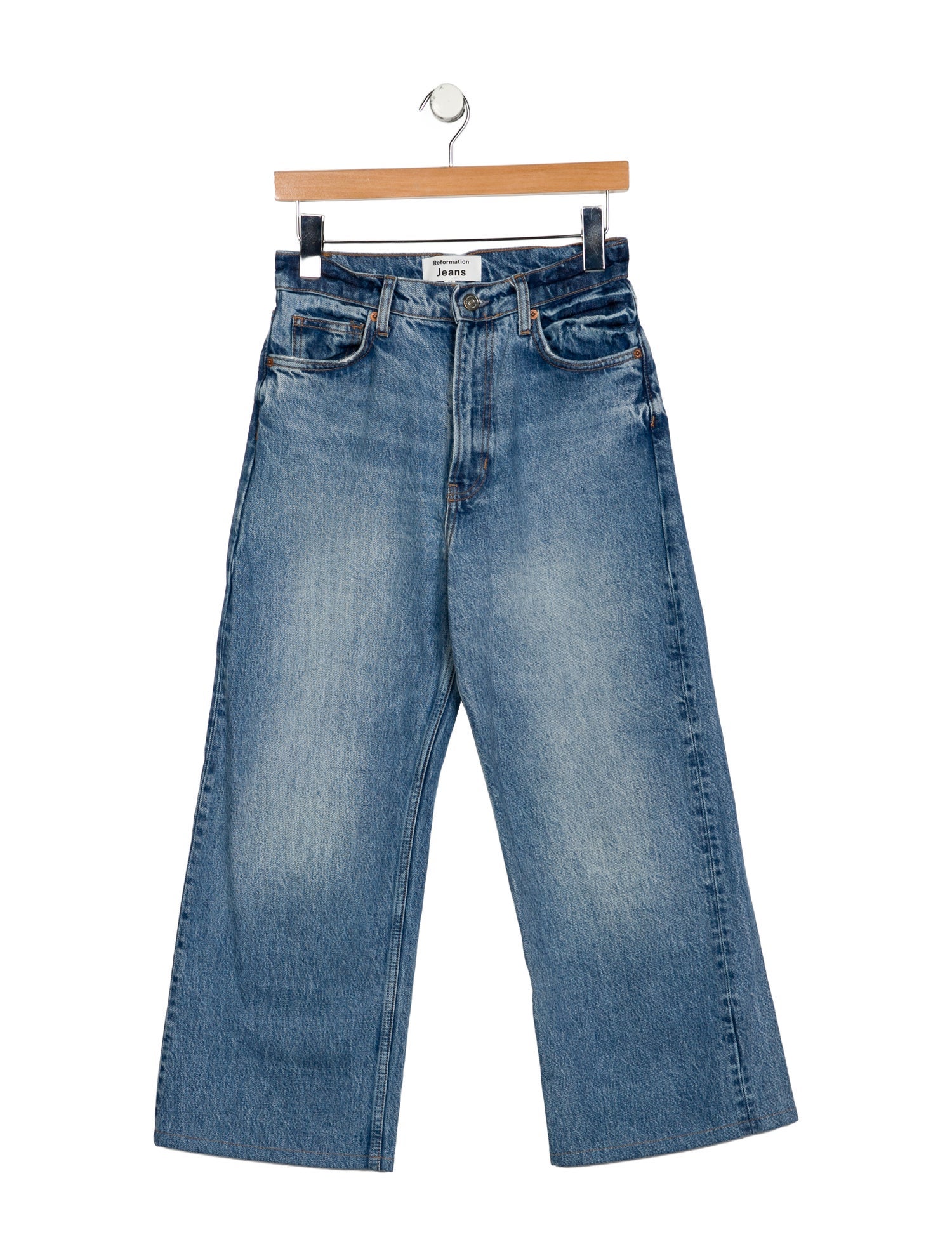 Reformation High-Rise Wide Leg Jeans