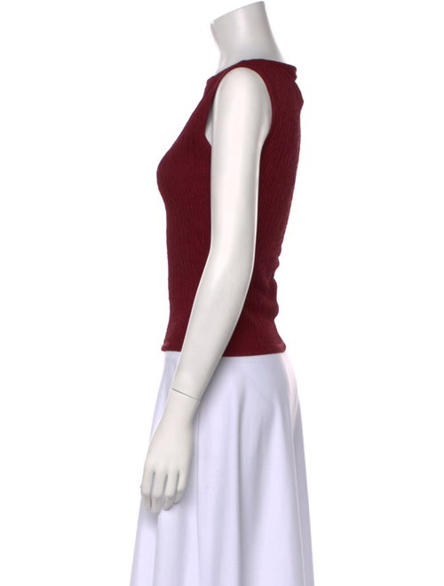 Reformation Bateau Neckline Sleeveless Top