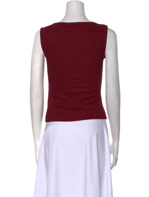 Reformation Bateau Neckline Sleeveless Top