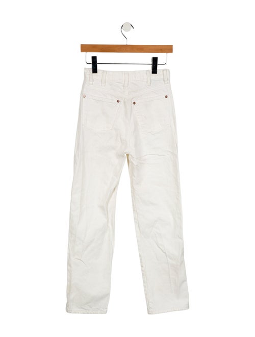 Reformation Mid-Rise Straight Leg Jeans