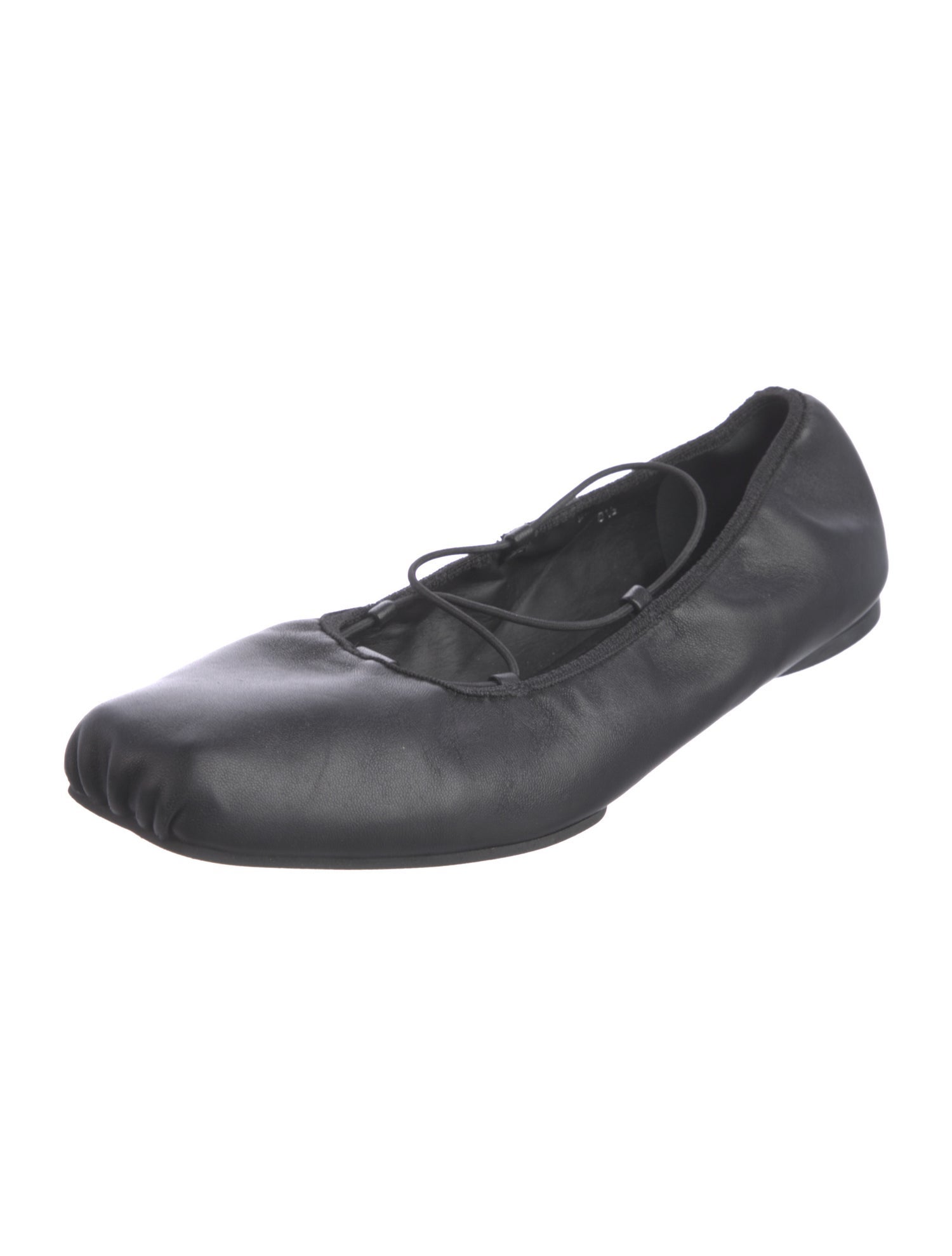 Reformation Leather Ballet Flats