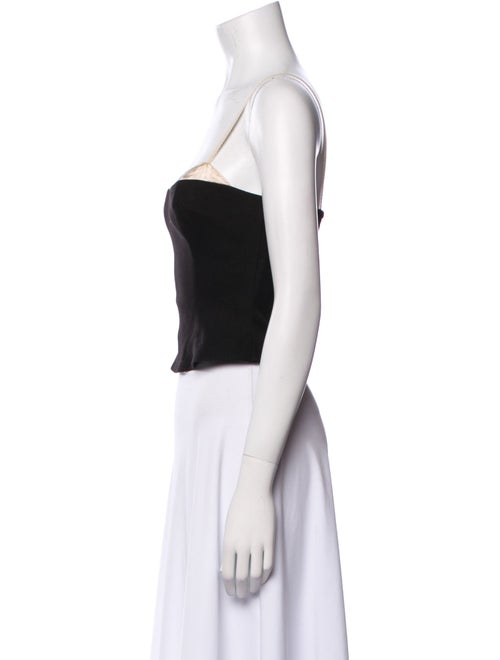 Reformation Square Neckline Sleeveless Crop Top